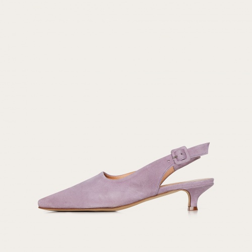 Viva Heels, lavender suede #